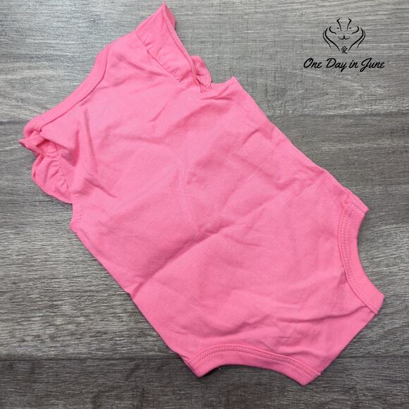 Okie Dokie Smurf Cap Sleeve One Piece Size NB - Picture 3 of 3